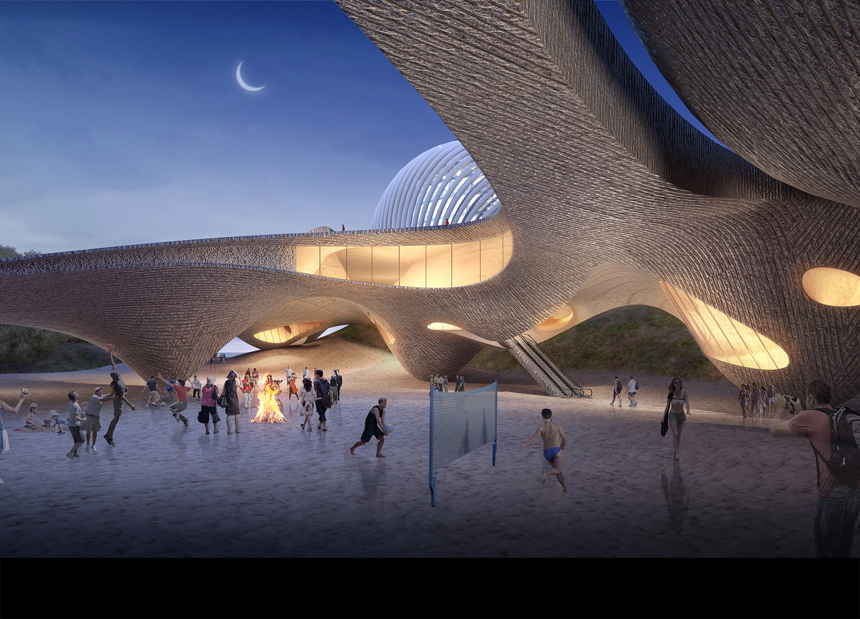 design，ISLAND，public，hotel，Playground，