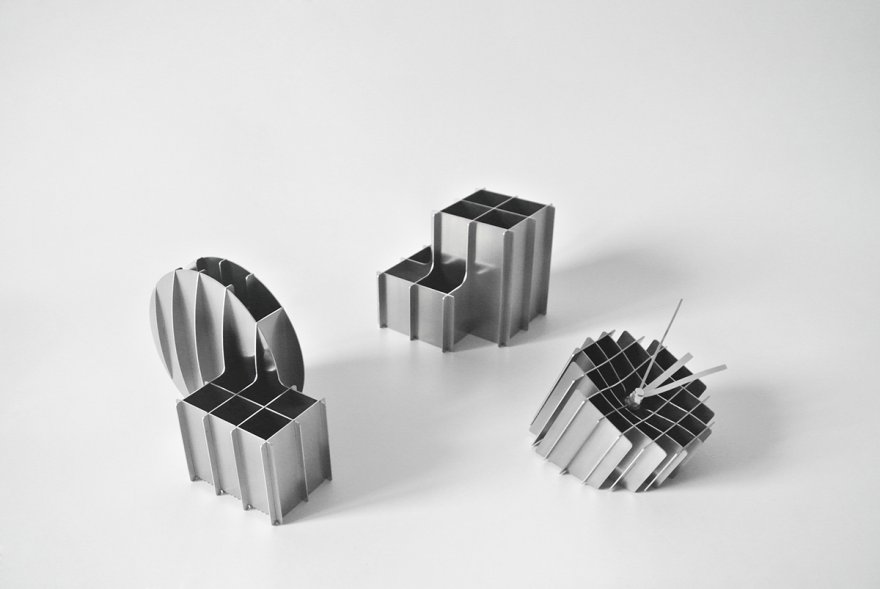 Seat design，Chair design，Create 101，stool，toughness，Metal，Stationery design，clocks and watches，Wall clock，Desktop storage，pen container，Business card holder，lamps and lanterns，a chandelier，Metallic materials，Lamp design，Desk lamp，Hexagonal prism design，Square design，crackle，