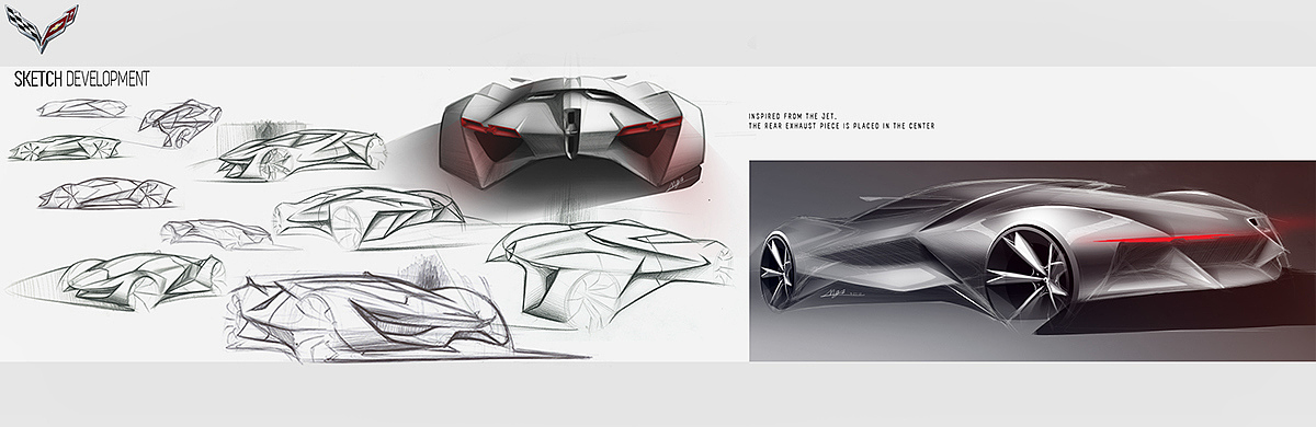 industrial design，Render，vehicle，Sports car，concept，