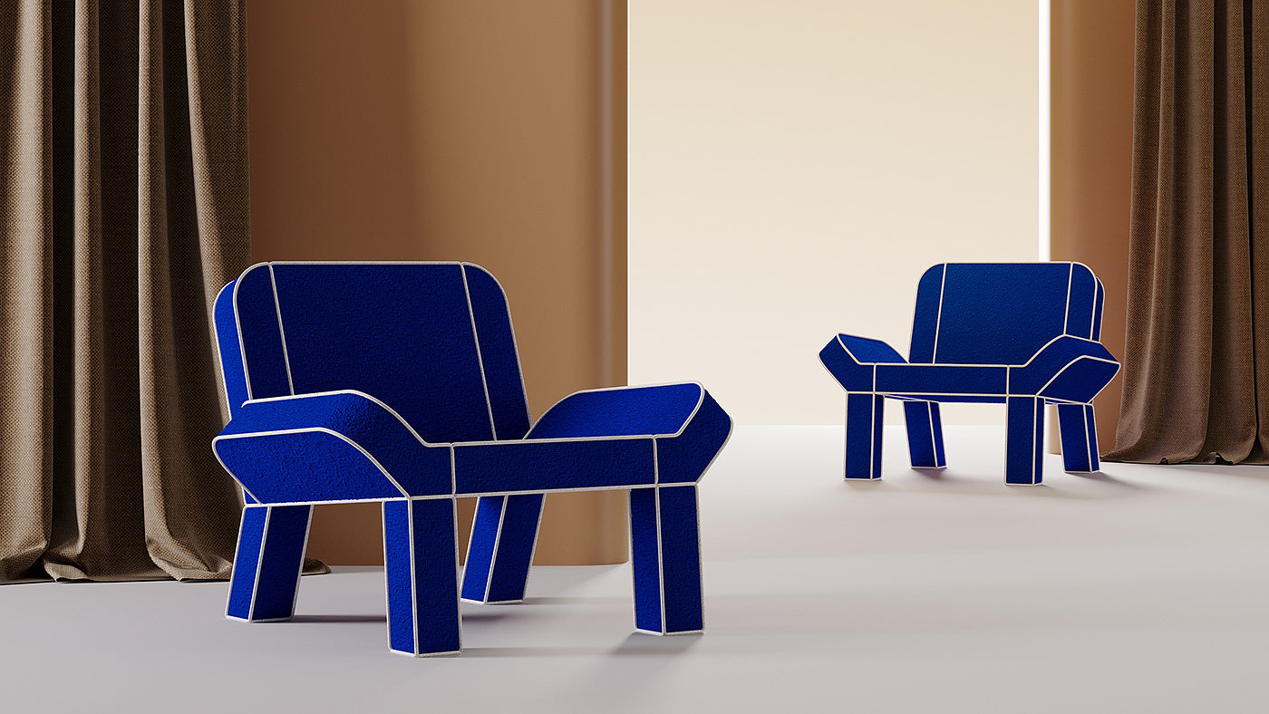 cartoon chair，Cartoon，chair，Art design，furniture，