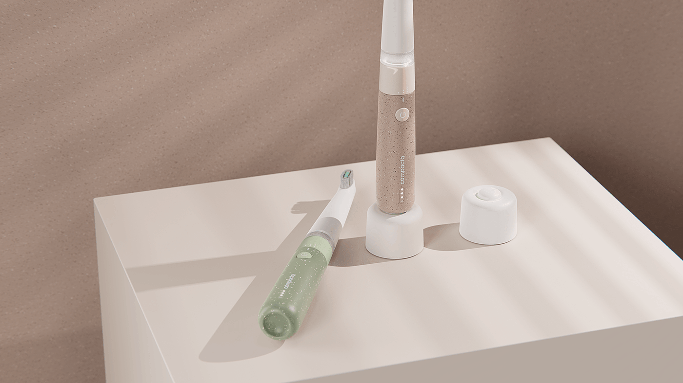 Compacto，toothbrush，daily，life，Simplicity，multi-function，