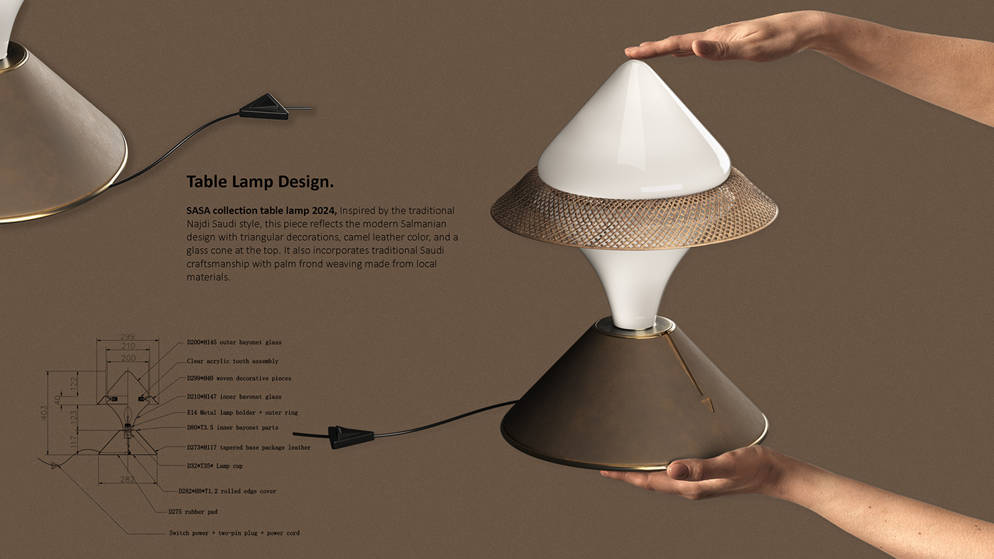 Desk lamp，Art design，Simple design，furniture，product，