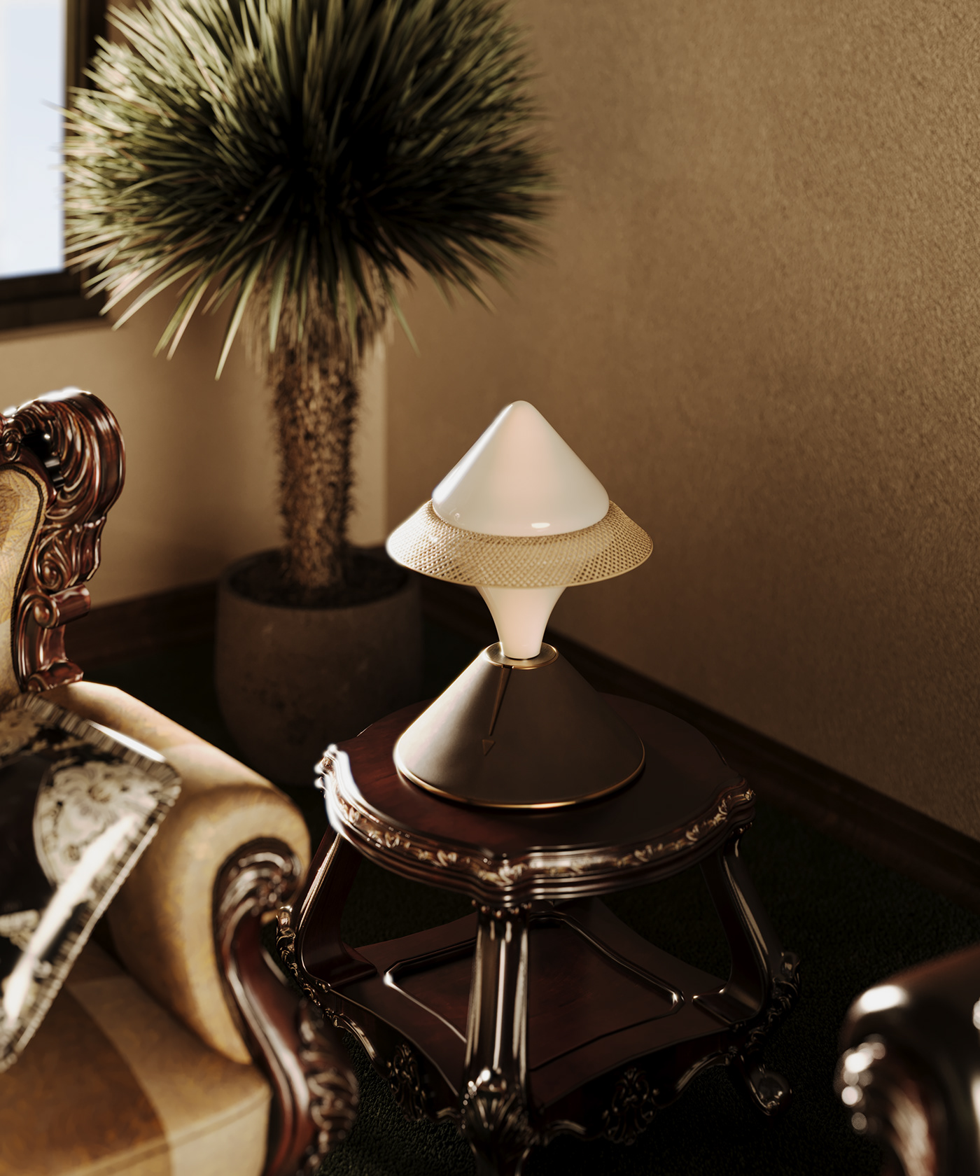 Desk lamp，Art design，Simple design，furniture，product，