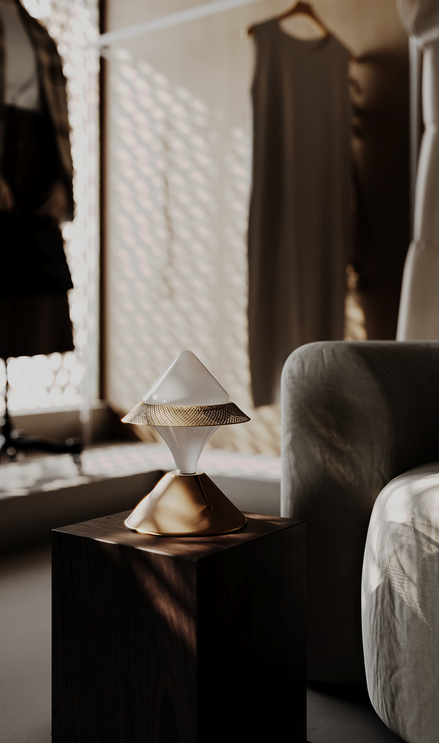 Desk lamp，Art design，Simple design，furniture，product，