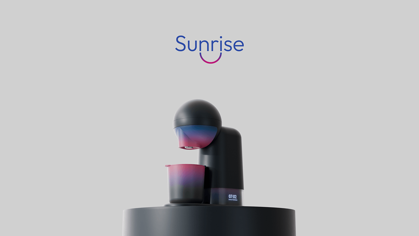 Coffee machine，alarm clock，Integrated machine，multi-function，furniture，Design，