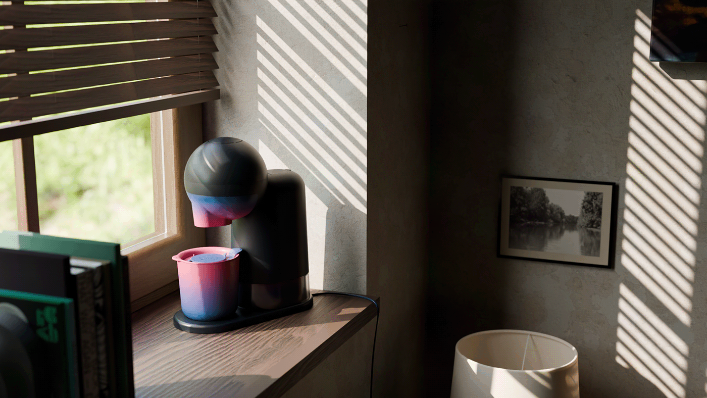 Coffee machine，alarm clock，Integrated machine，multi-function，furniture，Design，