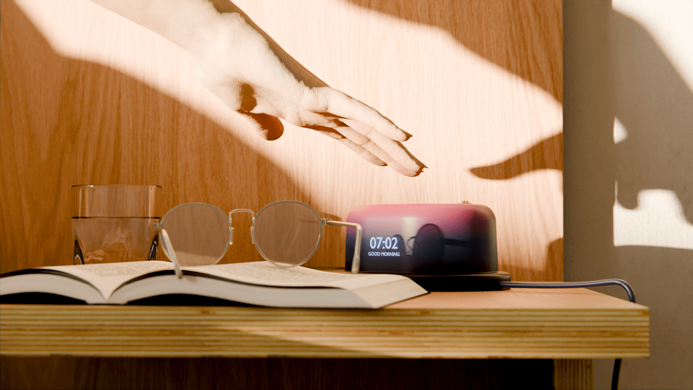 Coffee machine，alarm clock，Integrated machine，multi-function，furniture，Design，