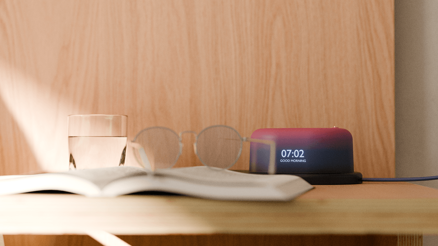 Coffee machine，alarm clock，Integrated machine，multi-function，furniture，Design，