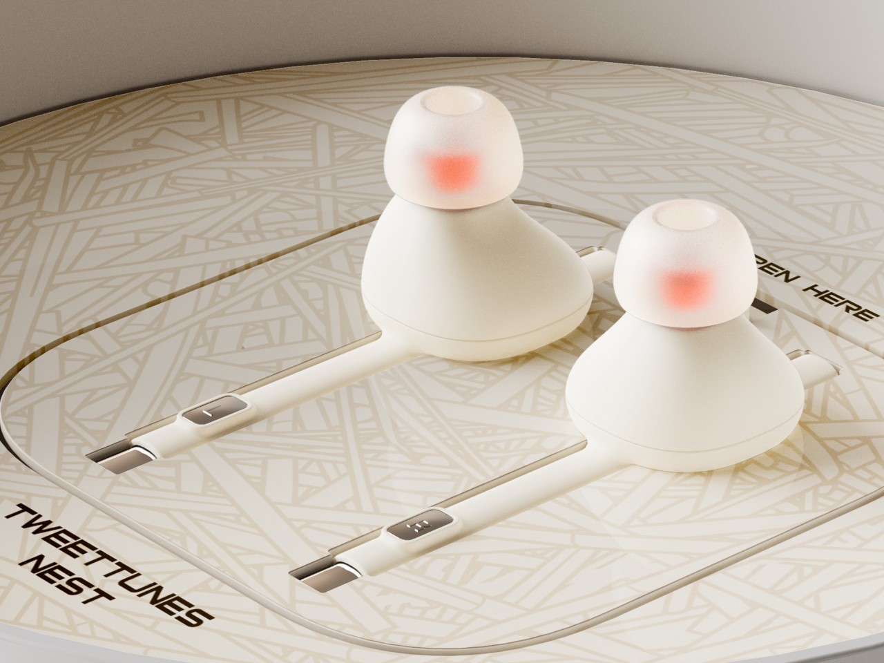 Digital，headset，electronic product，conceptual design，