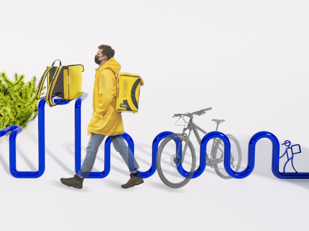 Outdoor furniture，originality，communal facilities，THREADS，