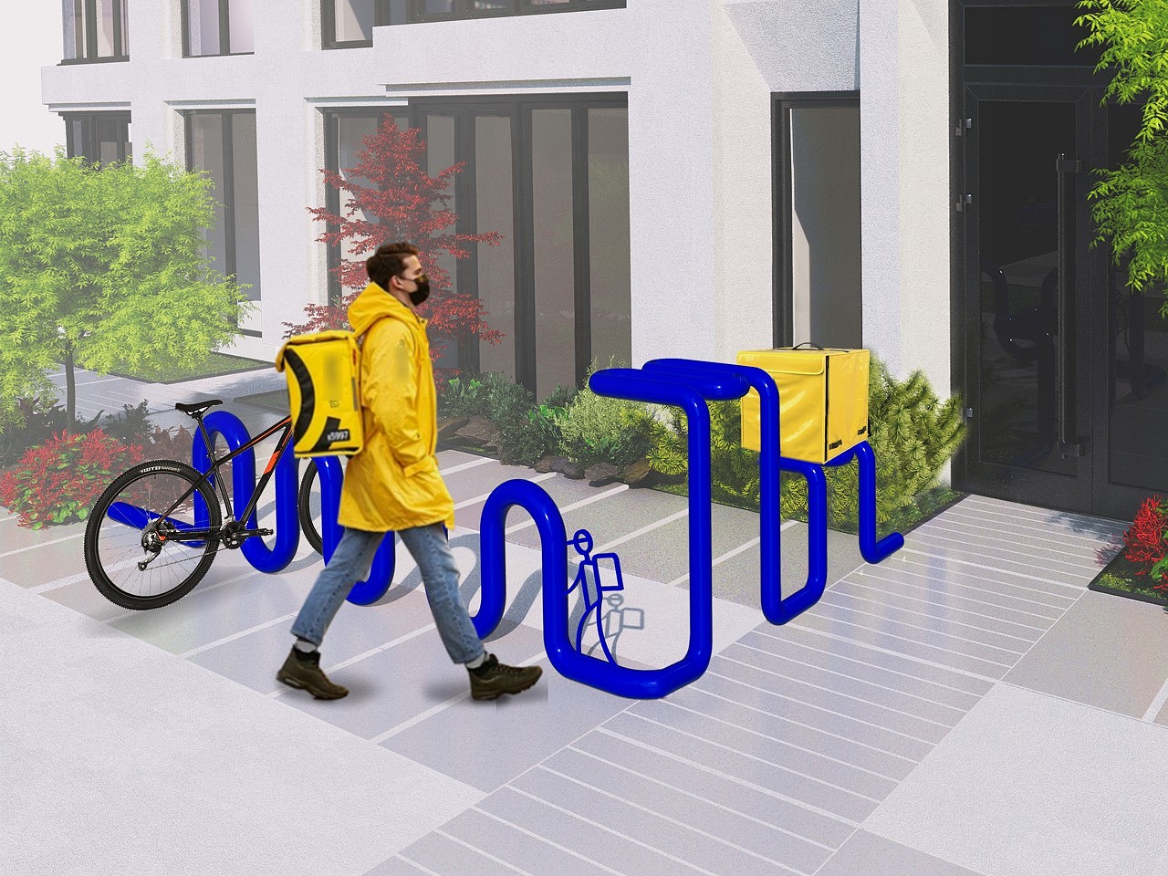 Outdoor furniture，originality，communal facilities，THREADS，