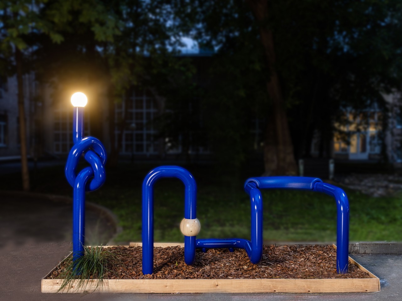 Outdoor furniture，originality，communal facilities，THREADS，