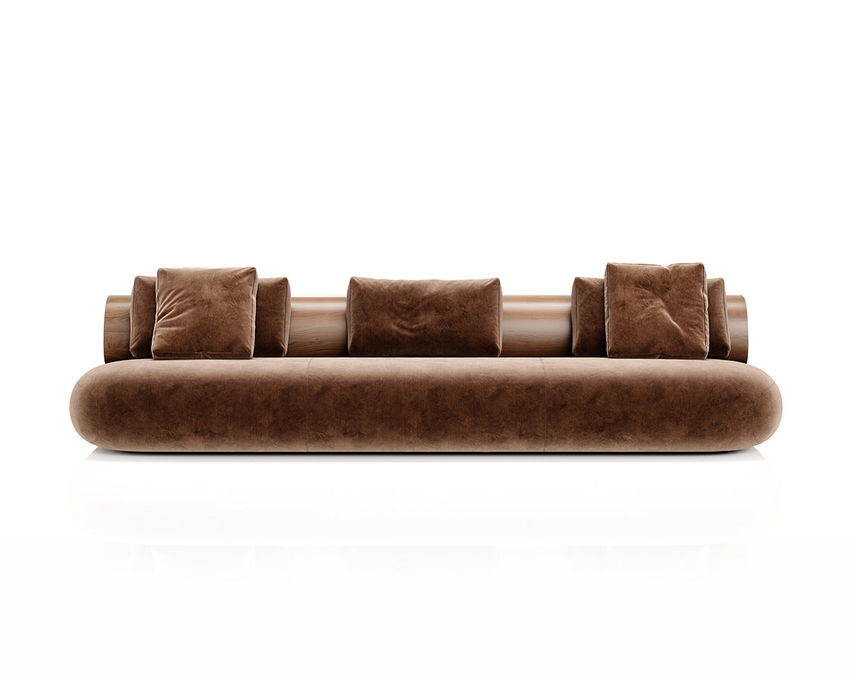 sofa，furniture，Bambu，product design，