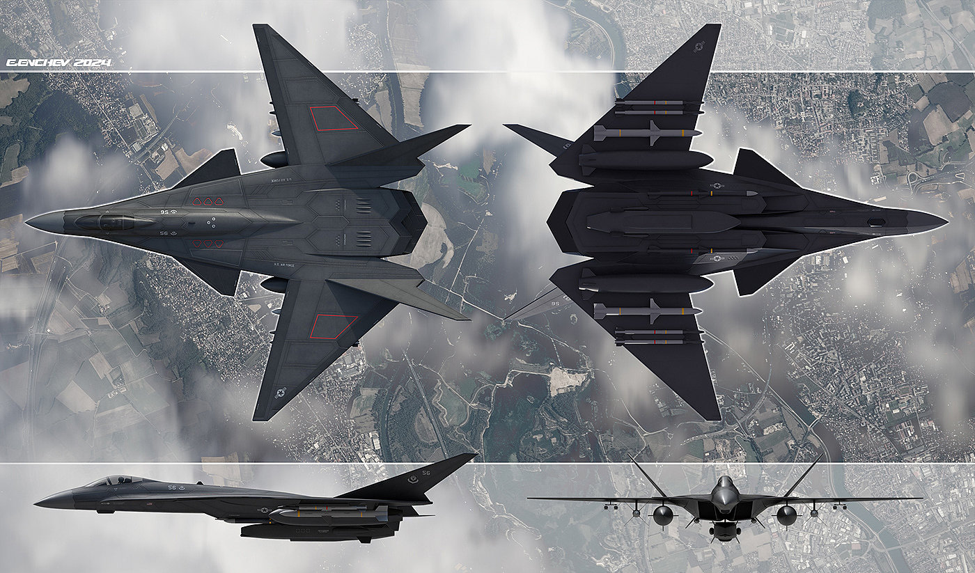 fighter，Rendering，aircraft，