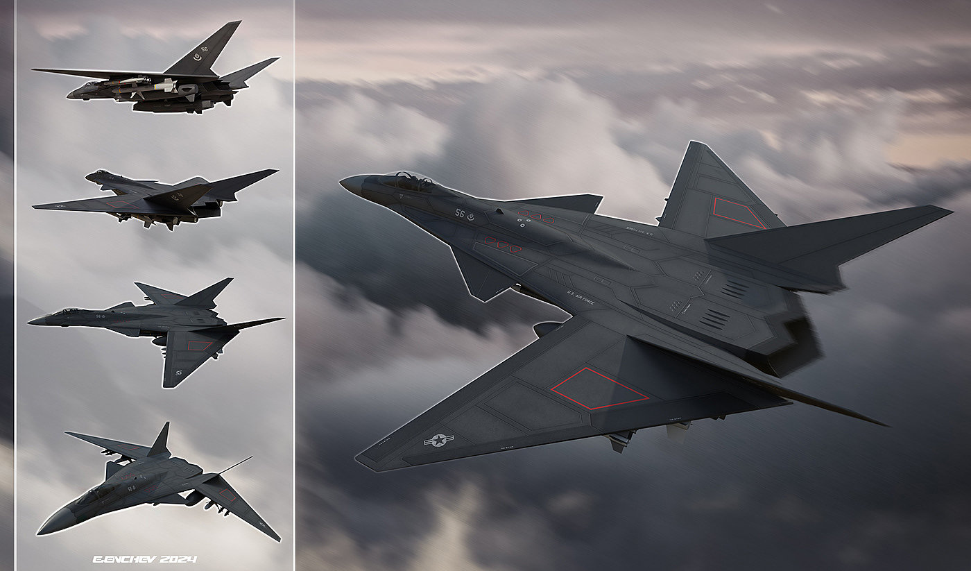 fighter，Rendering，aircraft，