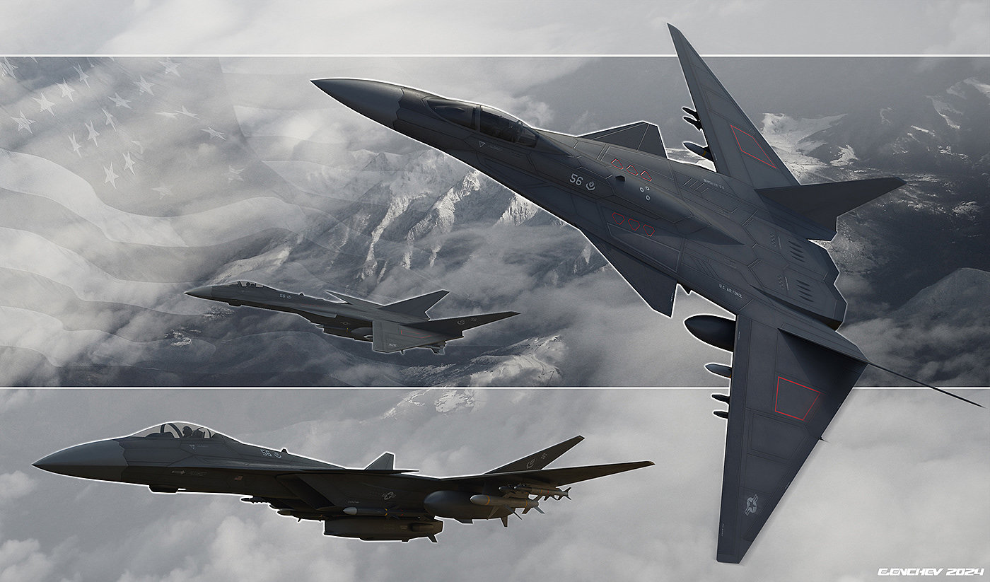 fighter，Rendering，aircraft，