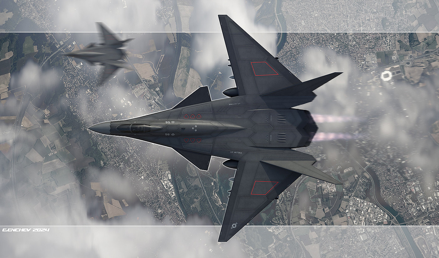 fighter，Rendering，aircraft，