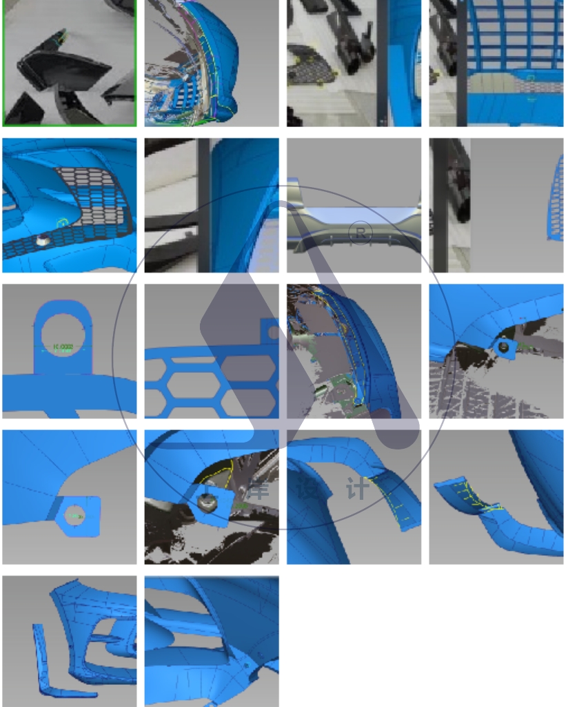 Car Design Modification Kit Accessories，