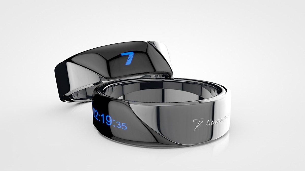 intelligence，Digital，wear，Ring，mobile phone，concept，