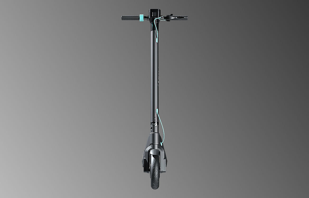 Levy，Electric scooter，3D Visualization，