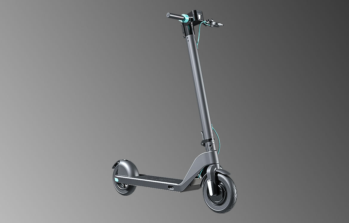Levy，Electric scooter，3D Visualization，