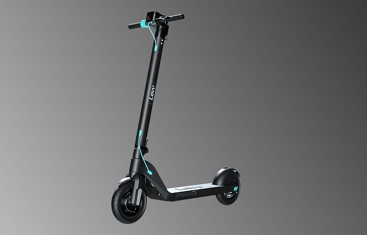 Levy，Electric scooter，3D Visualization，