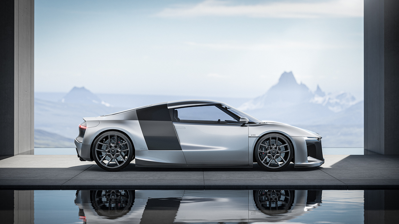 Third-generation Audi R8，Vehicle design，Super car，