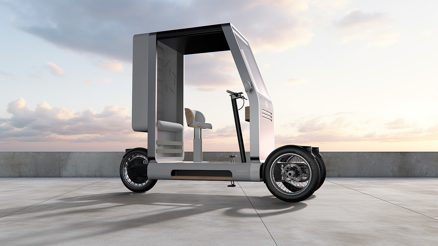 Maillon，Mobile car，Vehicle design，