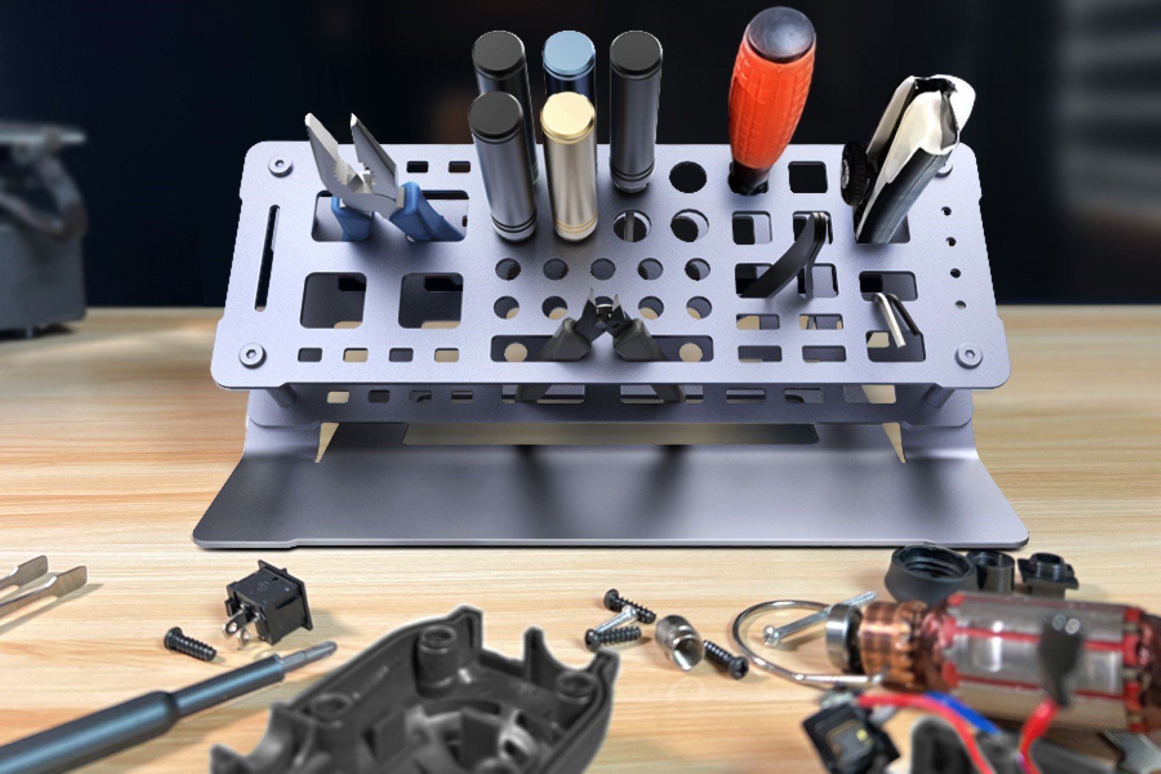 sheet metal，Tool rack，storage，