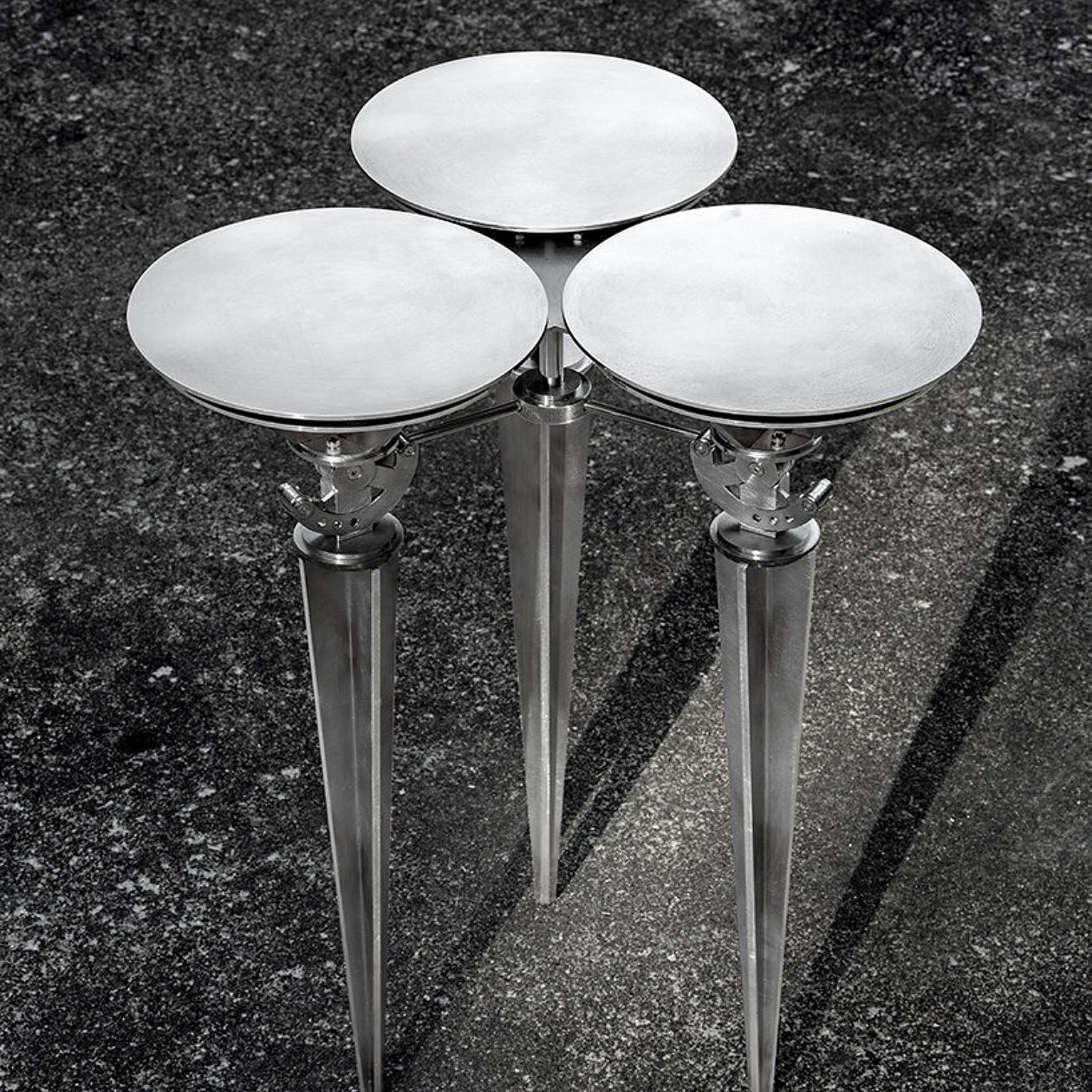 stainless steel，Tapered stool，chair，