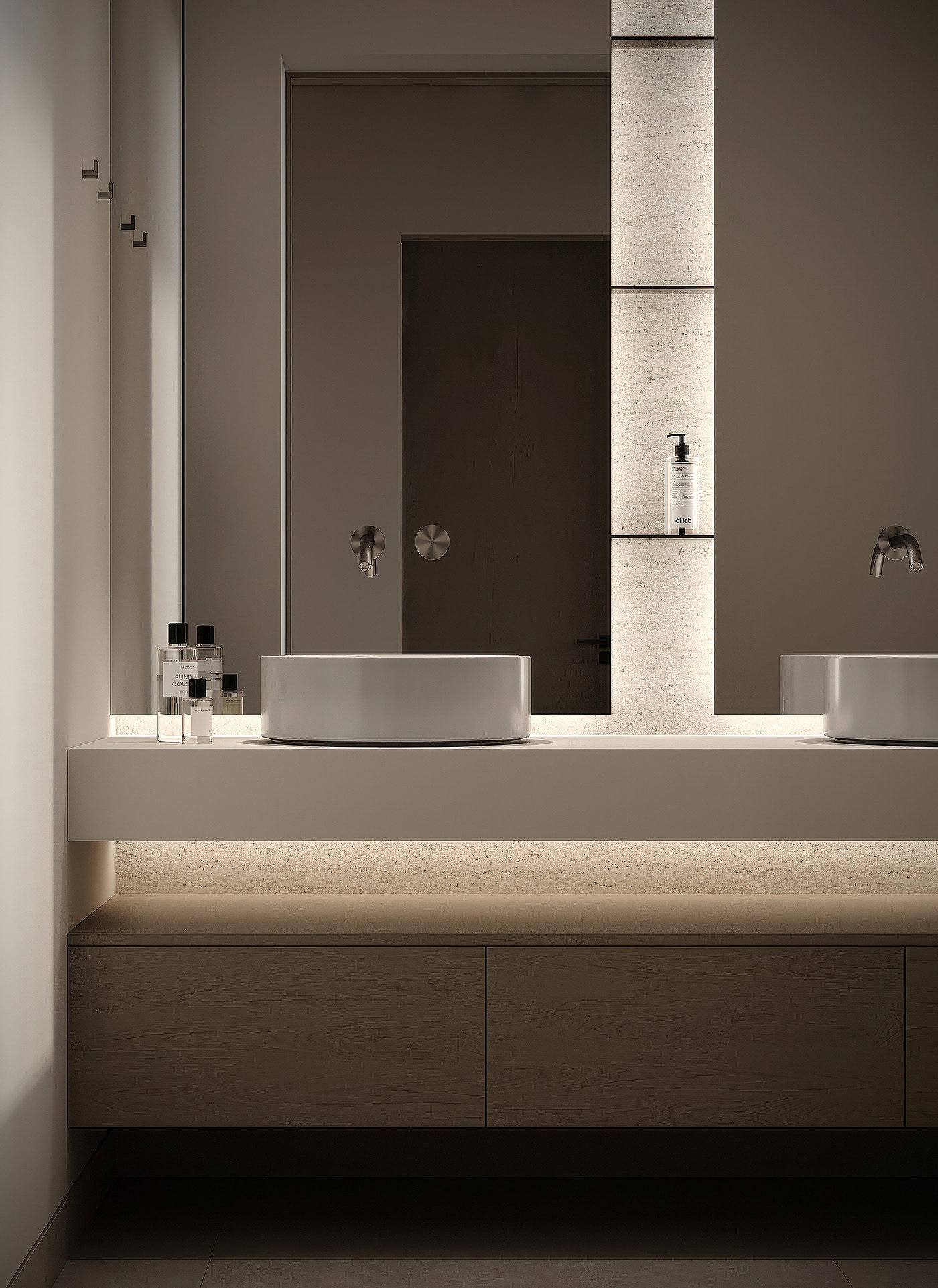 Washing area，Interior design，environmental design，