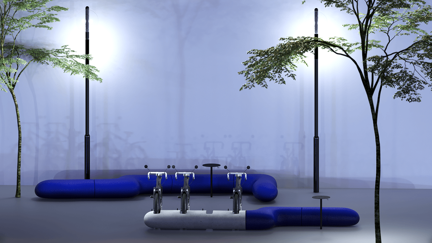 MR Group，Street facilities，Artwork，