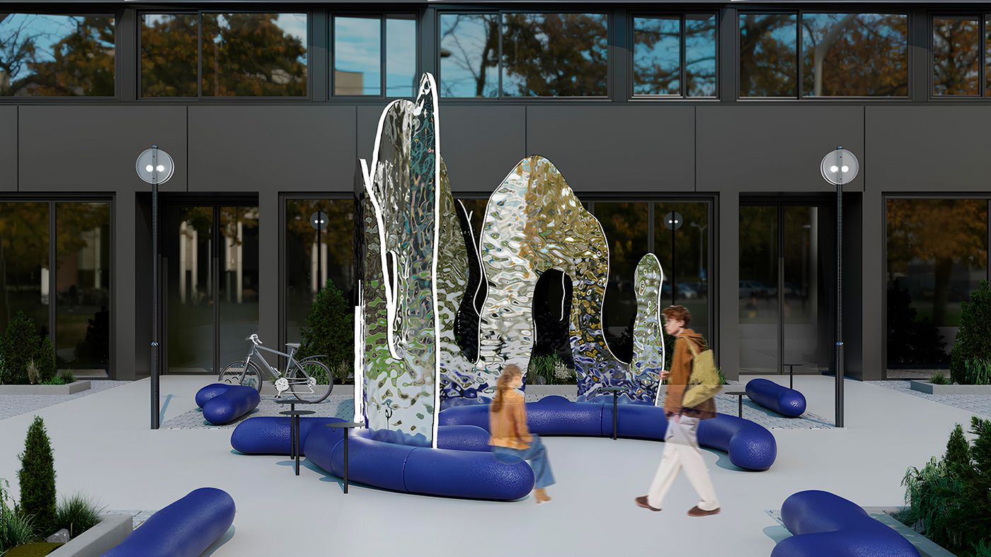 MR Group，Street facilities，Artwork，