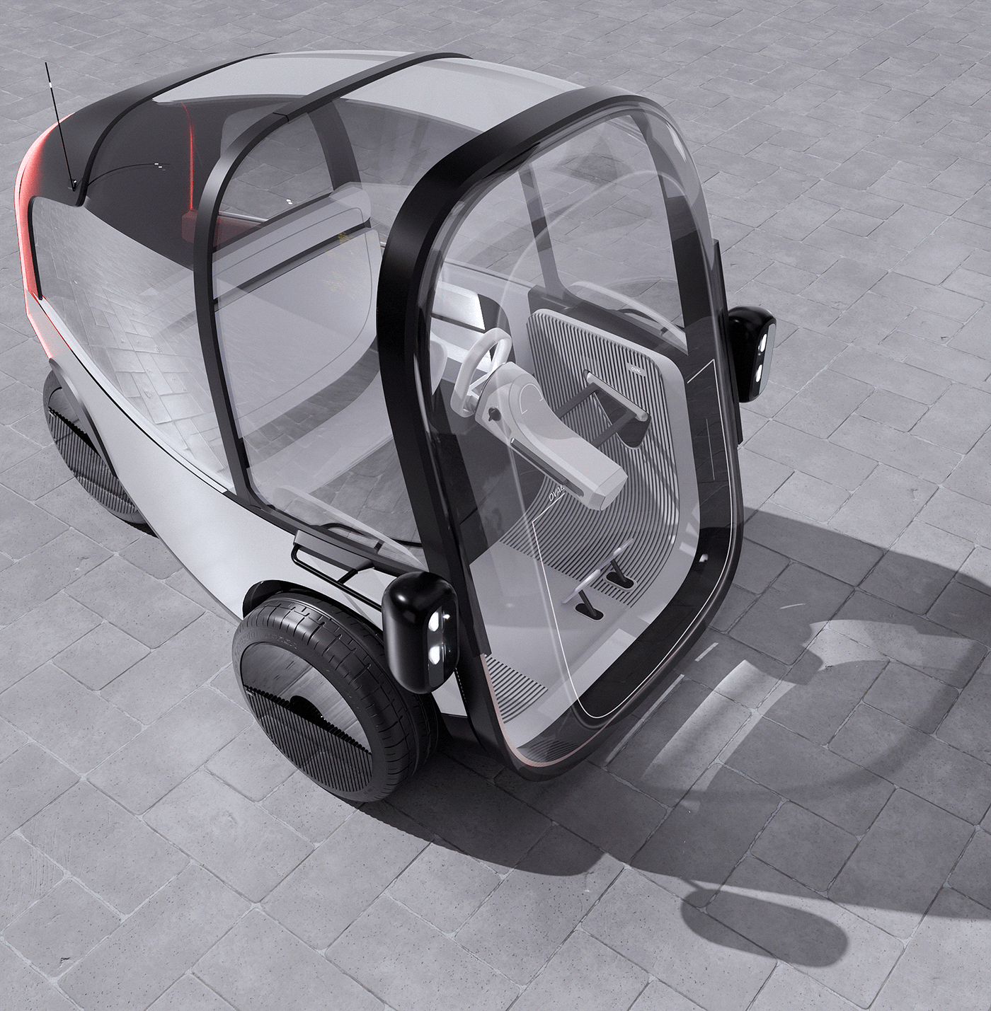 oval，Vertical direction，steering system ，