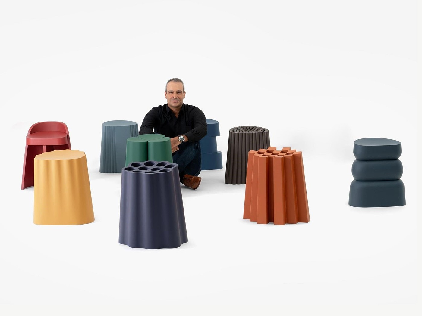 Recyclable，stool，sustainable，