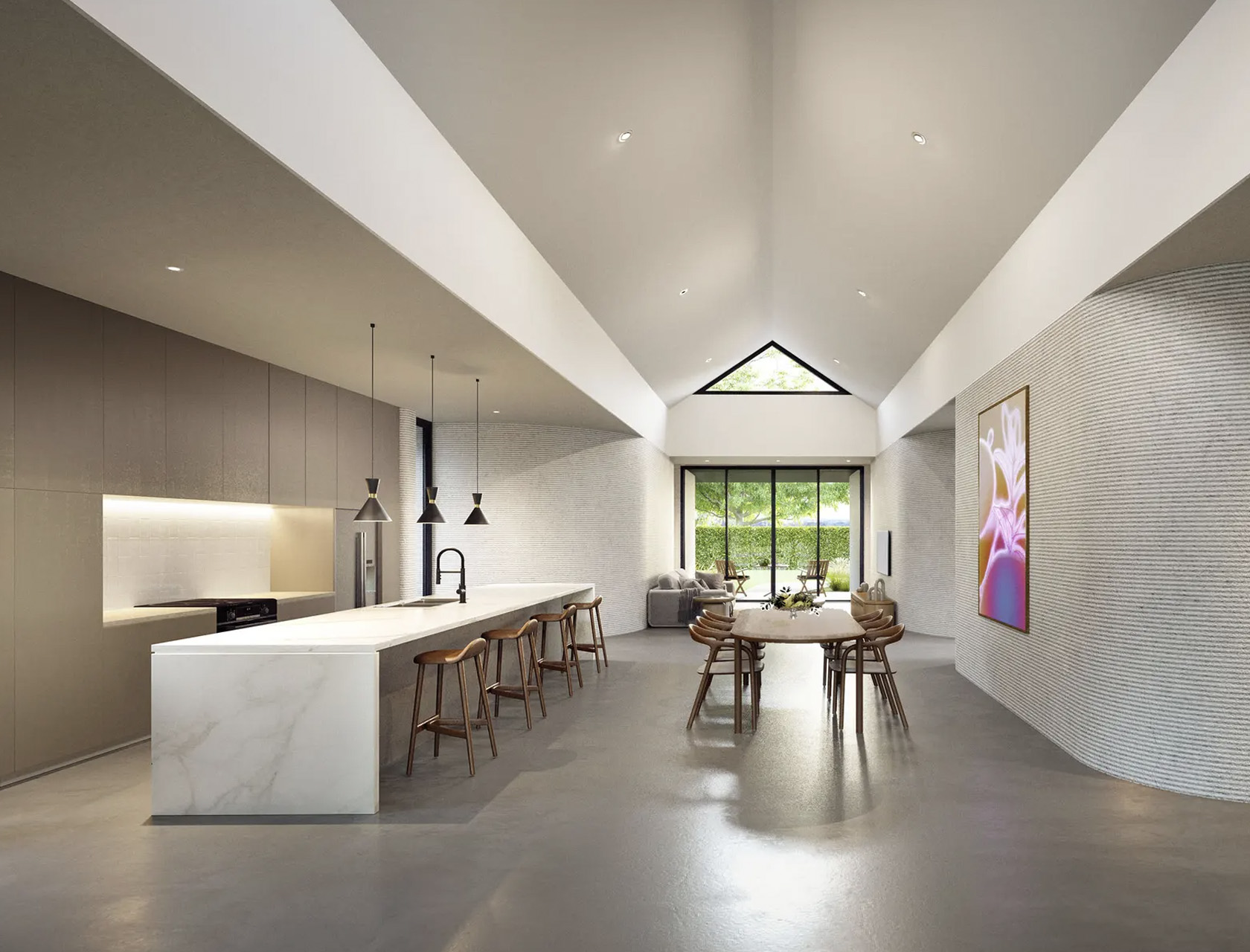 icon，3D printing，High-end mansion，