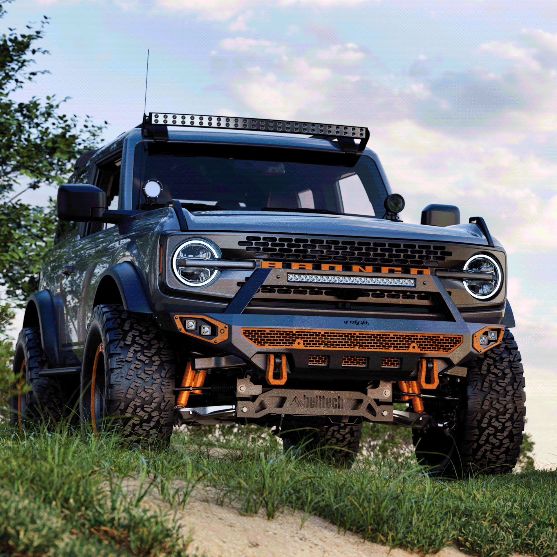 Ford，BRONCO，Off-road vehicle，