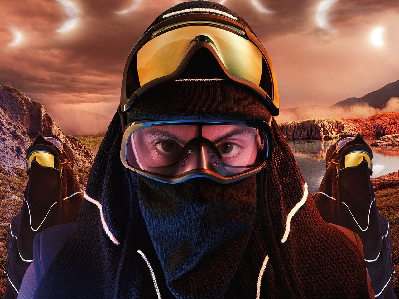 Limited edition，Oakley Moonveil，Futurism，Cloak，