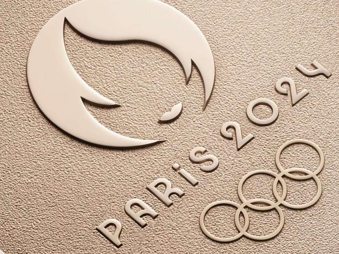 Paris Olympic Games，copper gold，Wrist watch，