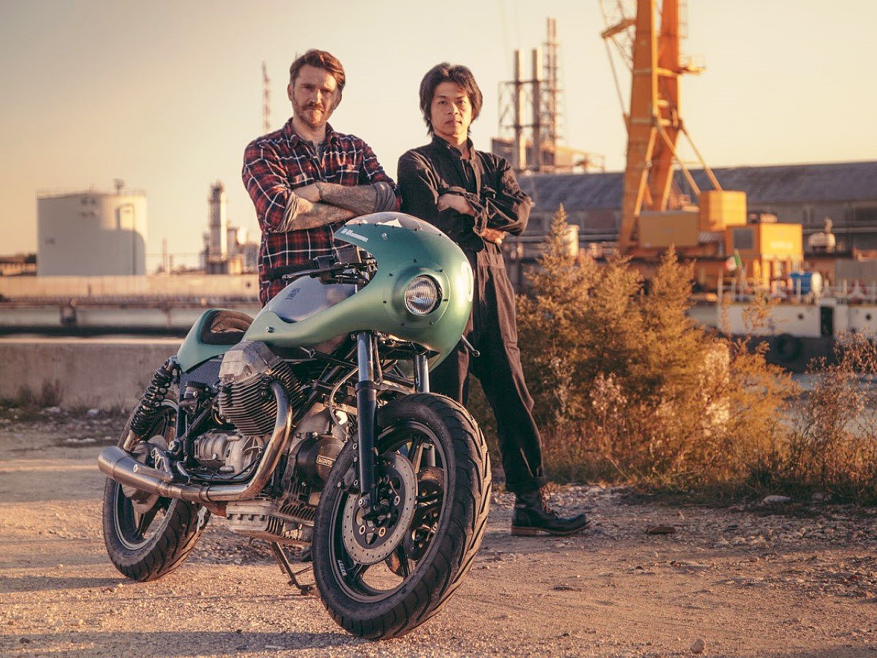 Moto Guzzi SP3，Retro，racing，