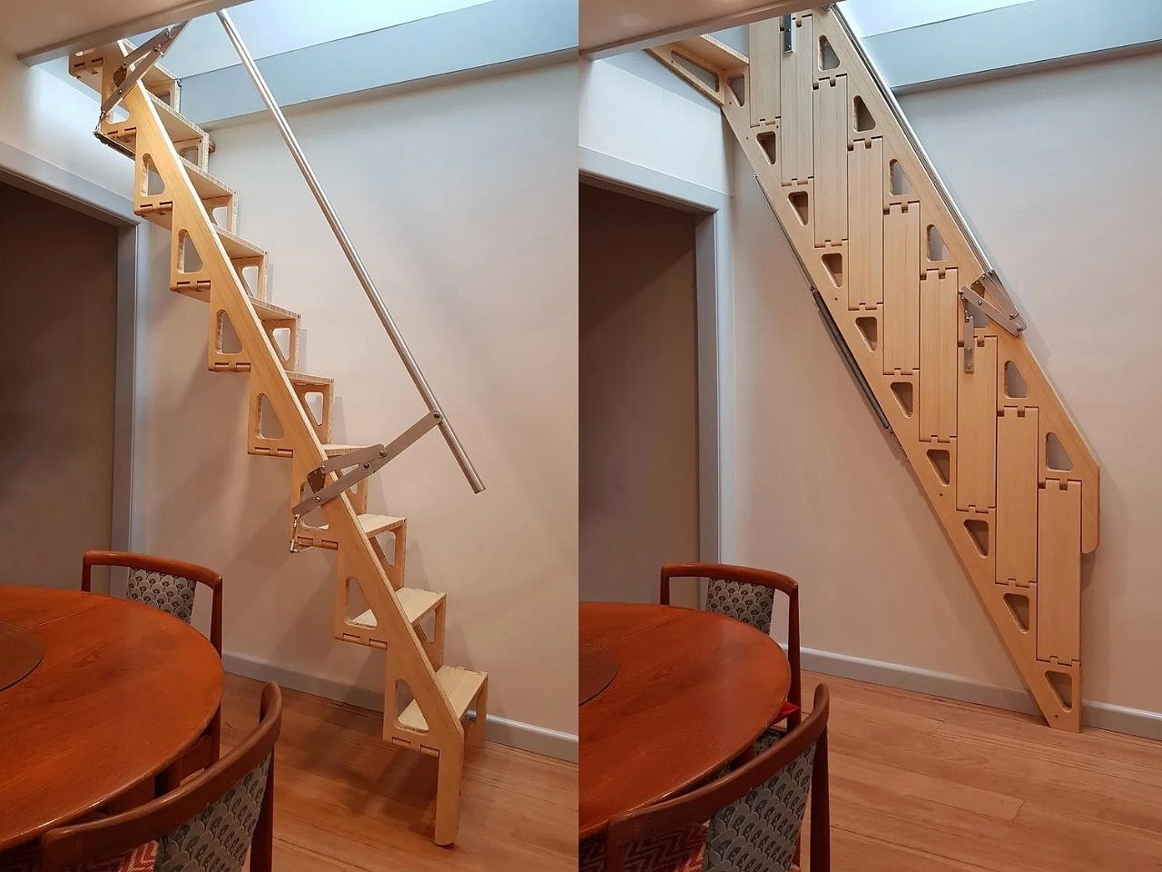 Bamboo，fold，stairs，