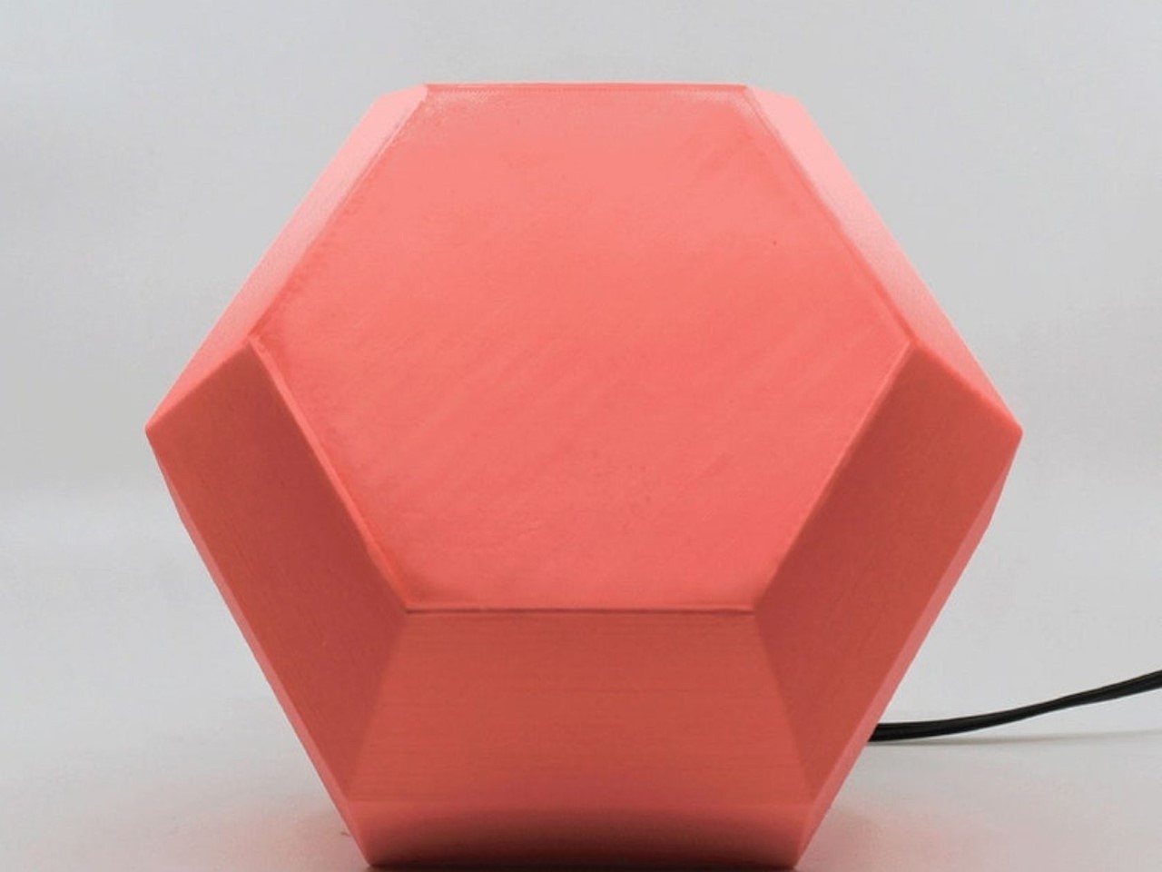 simple，3D printing，honeycomb lamp，Pixelation，