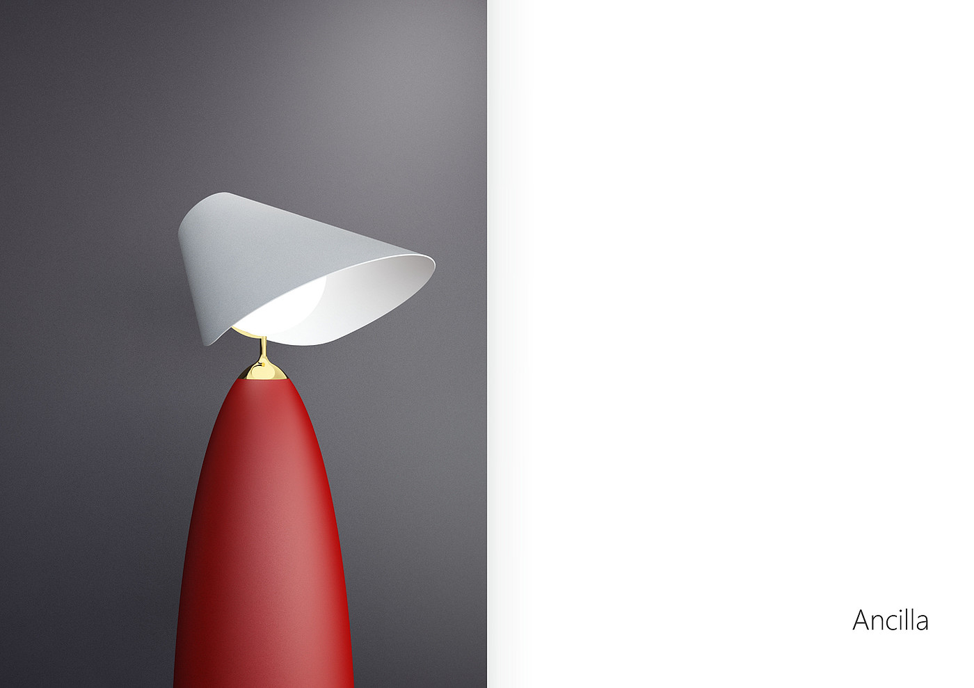 Ancilla，Floor lamp，personification，
