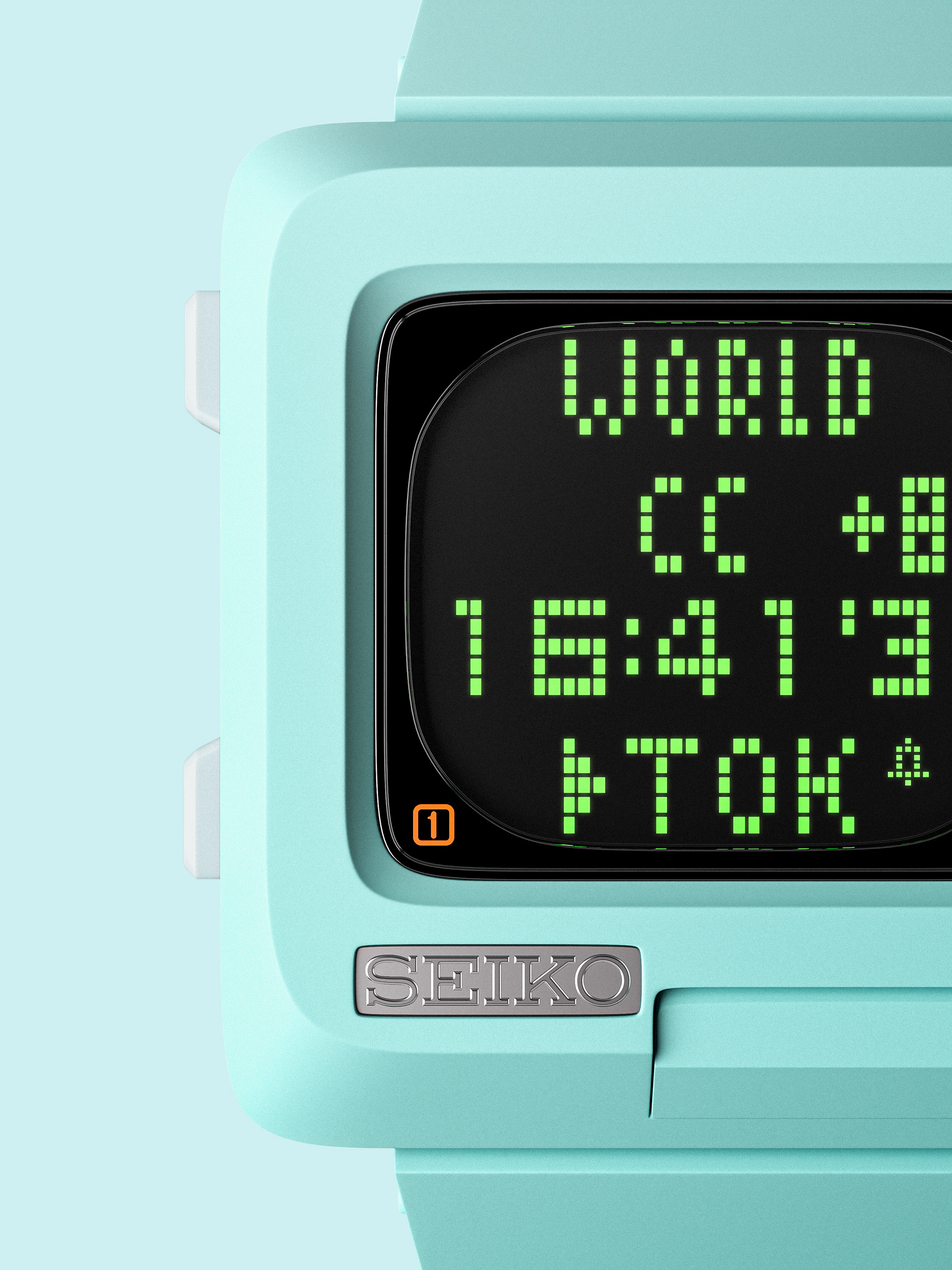 Seiko H-Timetron，Wrist watch，product design，