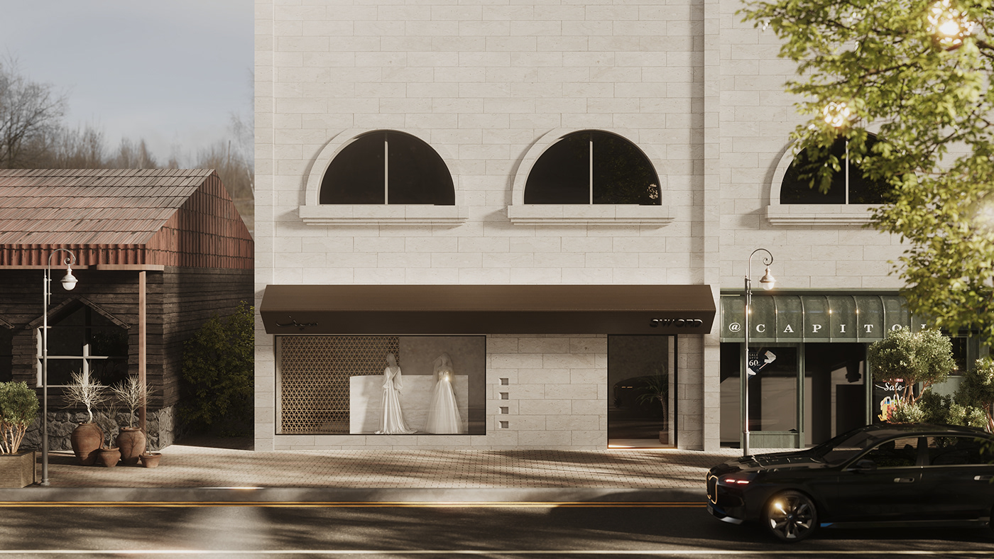 Fashion Stores，Commercial project，Interior design，