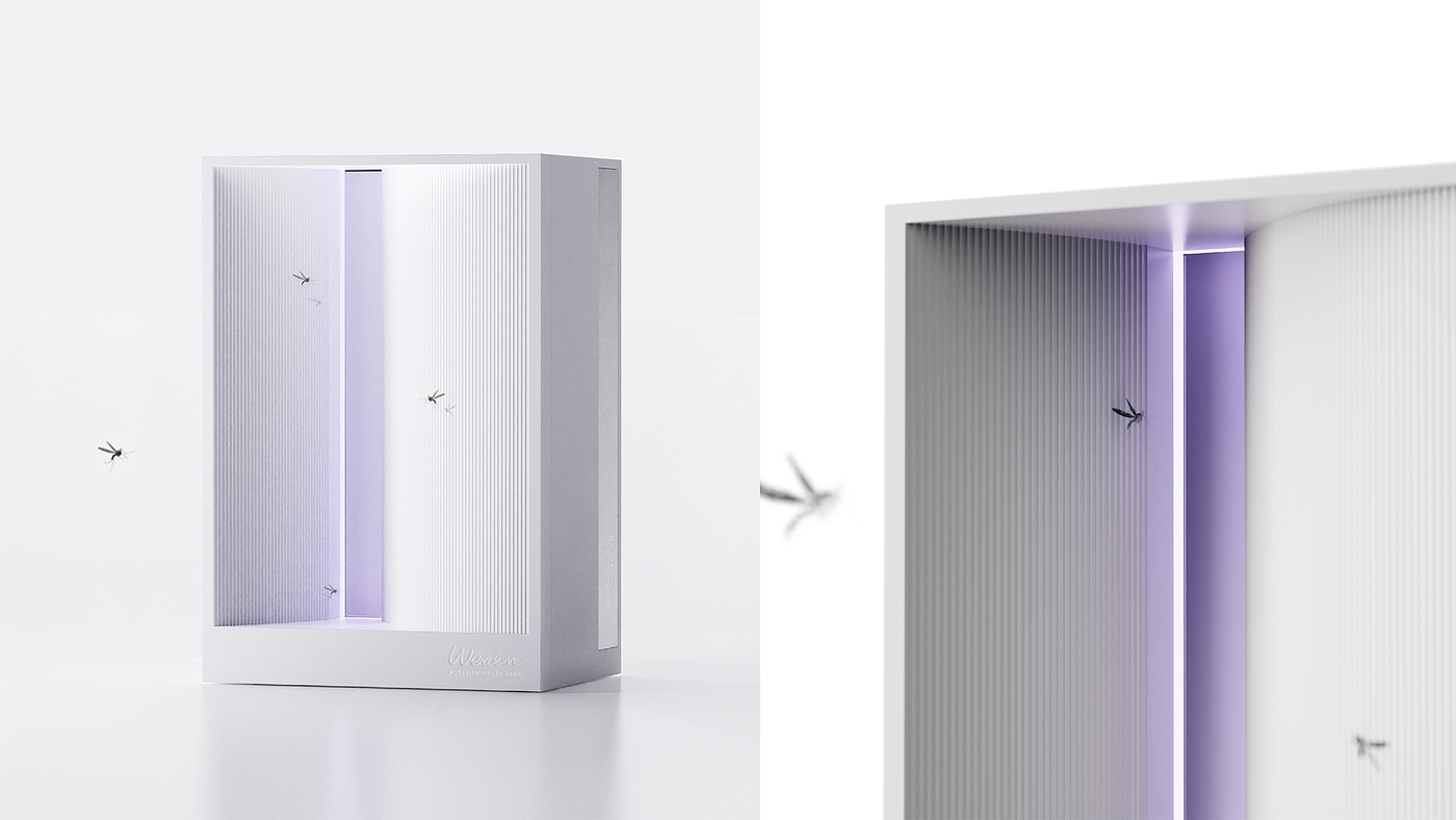 product design，Mosquito killing lamp，Keyshot rendering，sample reels，Postgraduate entrance examination，