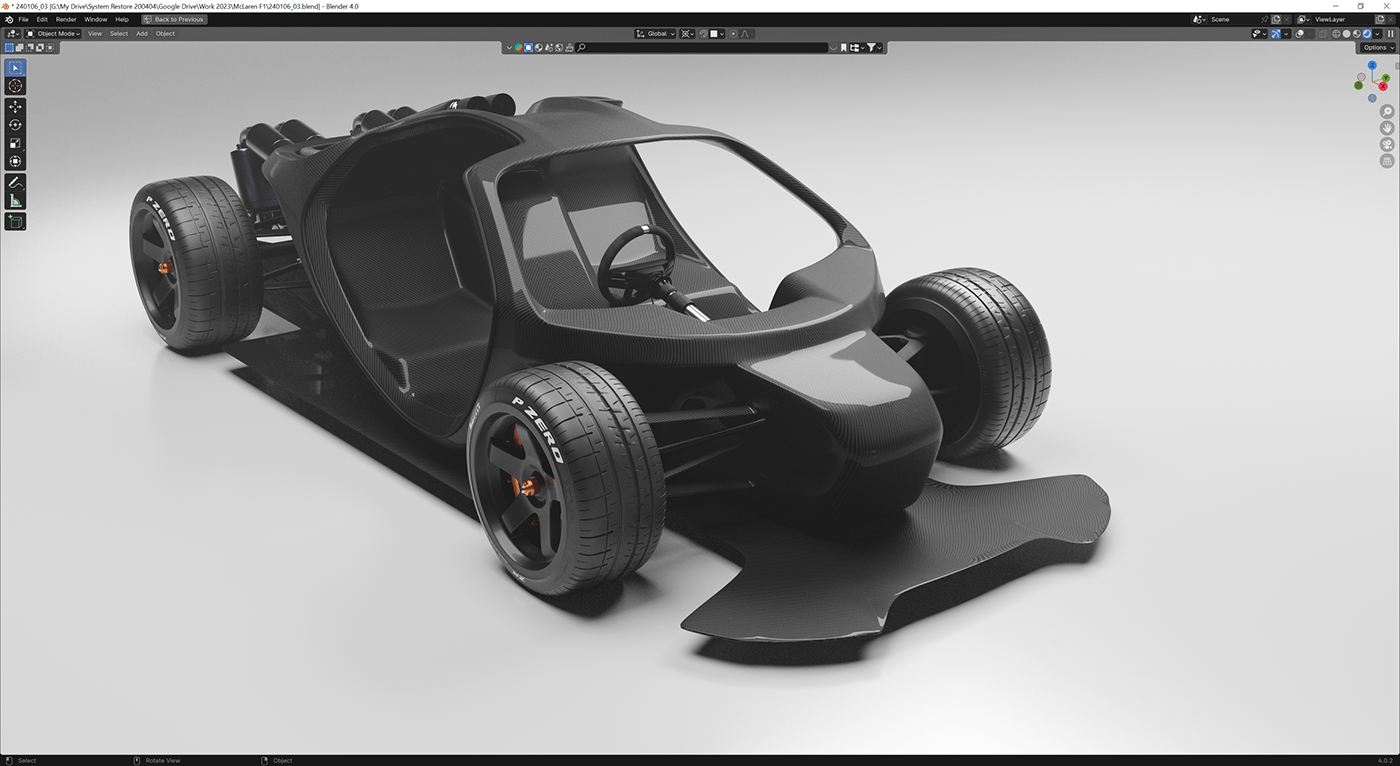 Vehicle design，McLaren F1，Sports car，