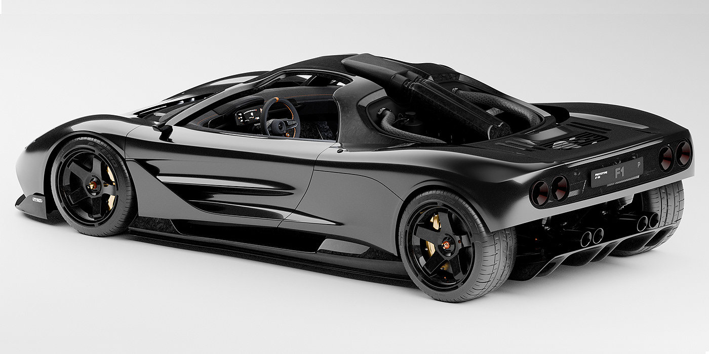 Vehicle design，McLaren F1，Sports car，