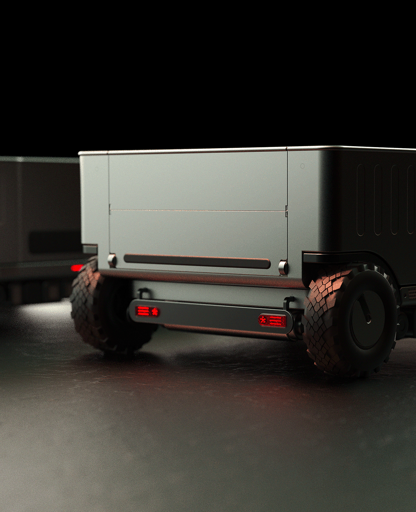 Hyperlynx，Cyberpunk，Automatic driving，truck，