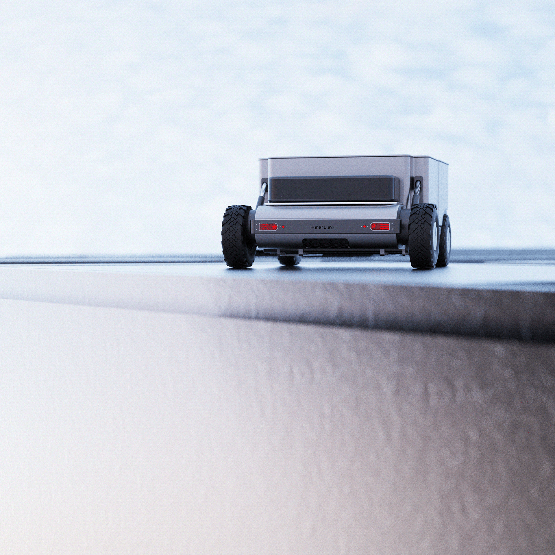 Hyperlynx，Cyberpunk，Automatic driving，truck，